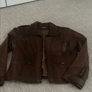 Women’s Kenneth Cole reaction genuine leather coat